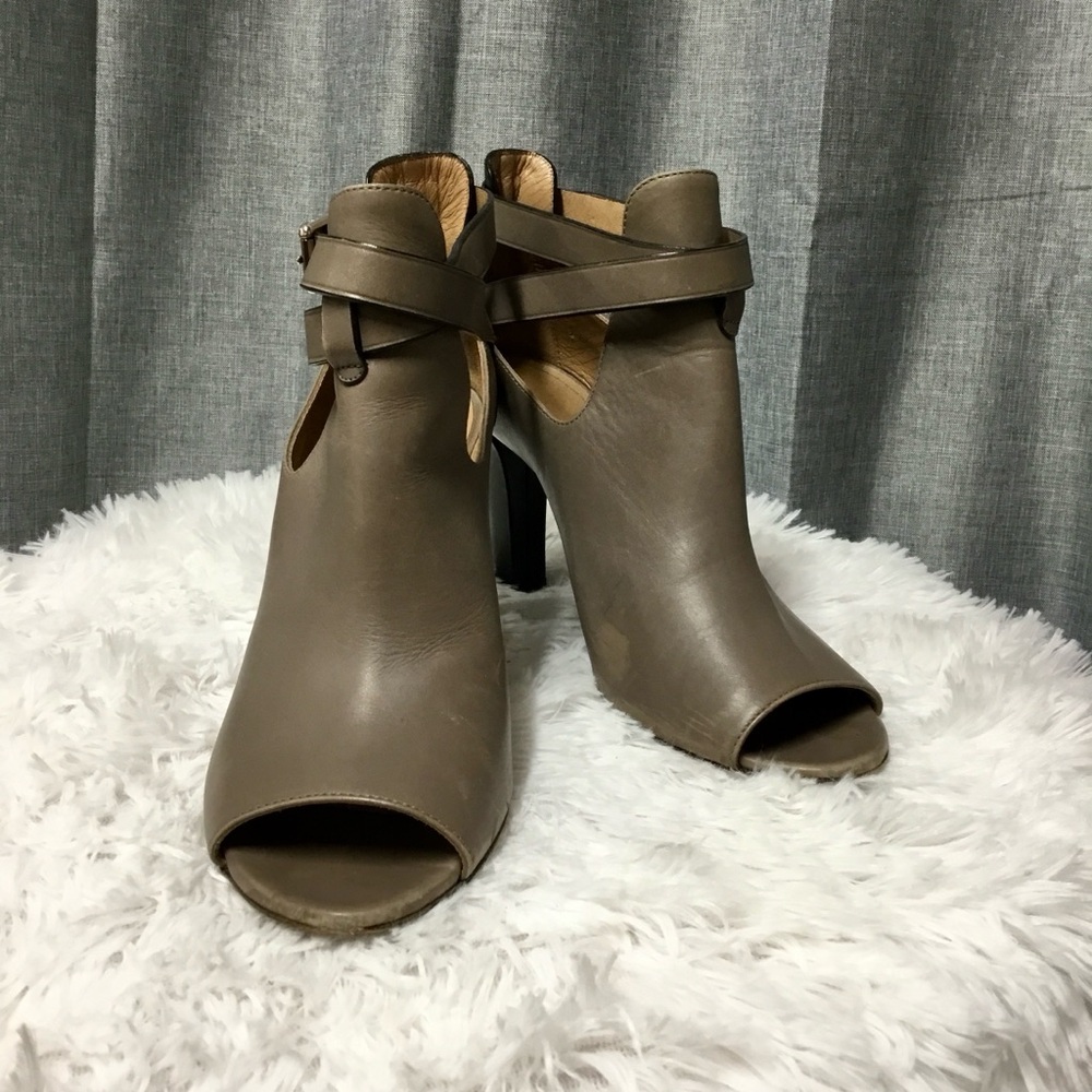Bally Peeptoe Booties